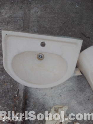 Basin with stand